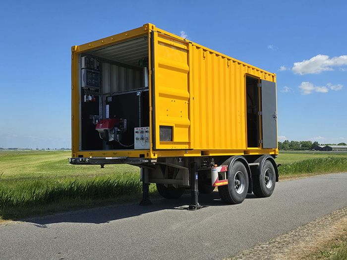 Hot water unit for Mourik!